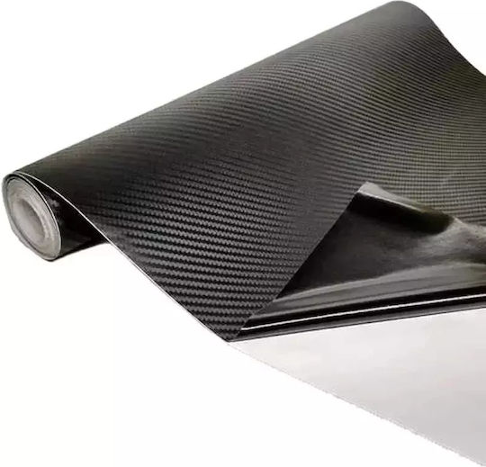 Car Tape Stickers Carbon 200 x 50cm in Black Color 1pcs