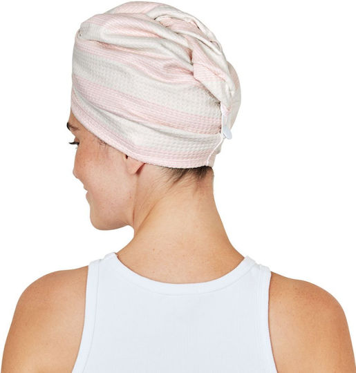 Dock & Bay Πετσέτα Microfiber Μαλλιών Ροζ 63x26εκ.