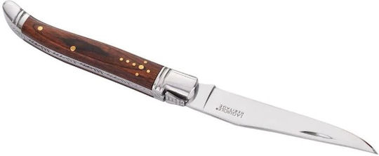 Laguiole Pocket Knife in Leather Sheath