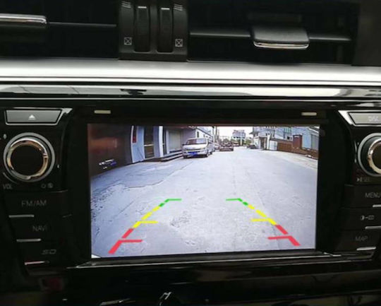 Andowl Qdc4 Wasserdichte Rückfahrkamera für Autos mit Nachtsicht für