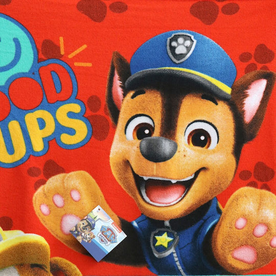 Paw Patrol Kids' Beach Towel Microfiber Fast Dry 70x140cm Ye18225 Orange 70x140cm
