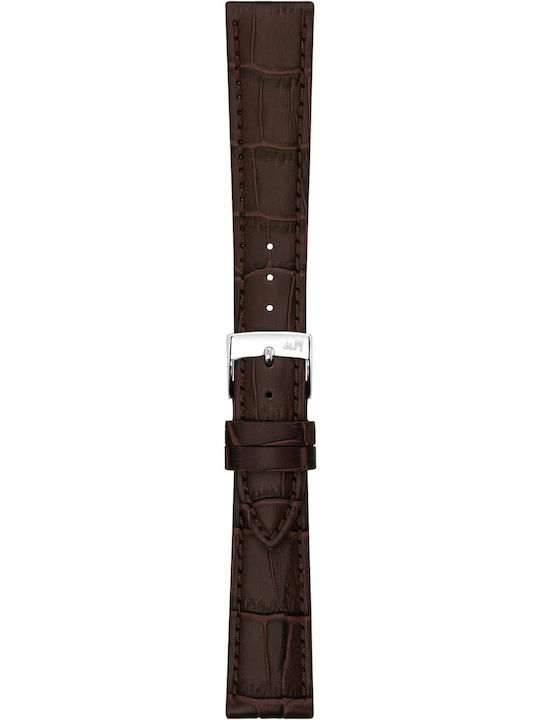 Morellato Bolle Leather Strap Brown