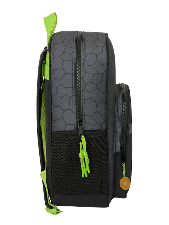 Ghiozdane scoala Teenage Mutant Ninja Turtles Negru Gri 33 X 42 X 14 Cm