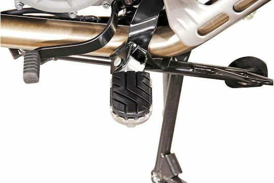SW-Motech Foot Peg Μοτοσυκλέτας in Silver Color FRS.07.011.10002/S