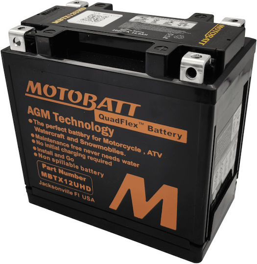 MotoBatt Затворен тип Мотоциклетна батерия 200Спецификация с капацитет 14.8Ах