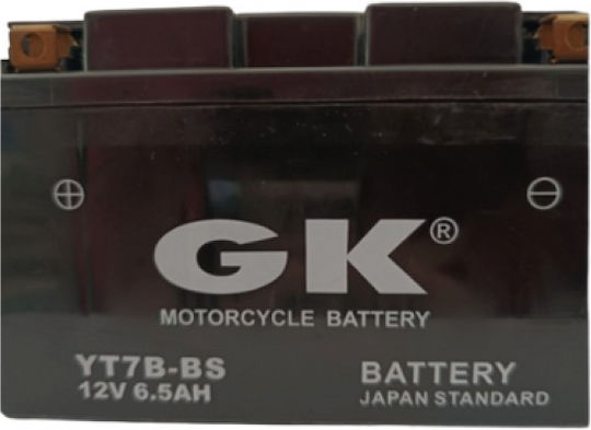 GK Inchis Baterie Motocicleta cu Capacitatea 6.5Ah