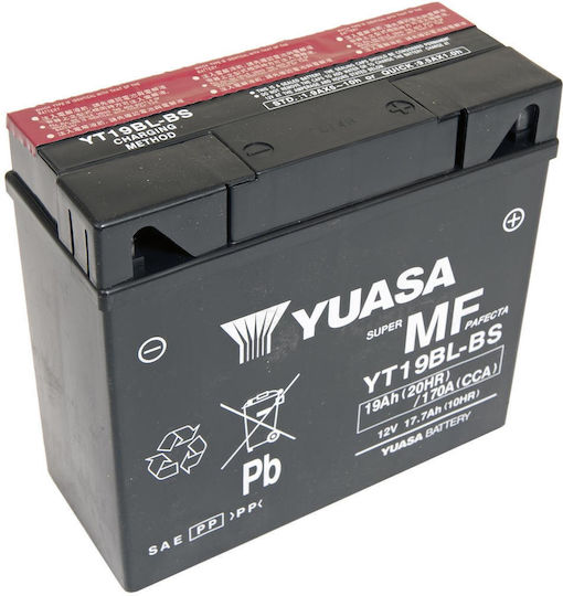 Yuasa Closed Type Motorcycle Battery 170A with Capacity 17.7Ah