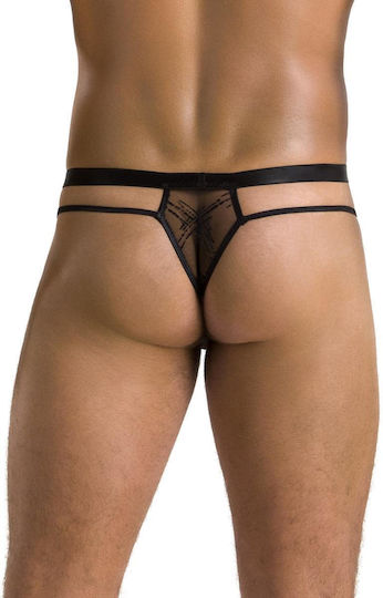 Passion Ανδρικό Sexy String Μαύρο