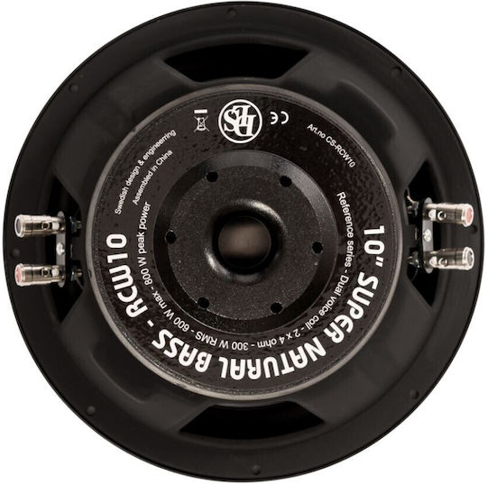 DLS Subwoofer Αυτοκινήτου 10" 600W RMS