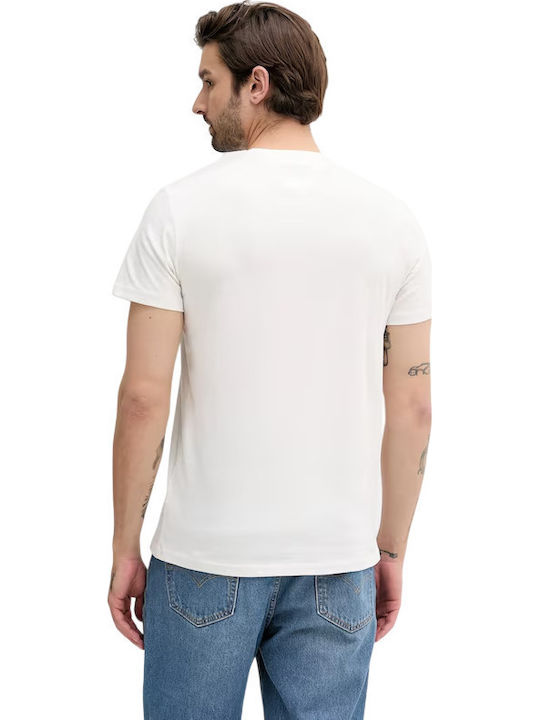 Tommy Hilfiger Flag T-shirt Ecru