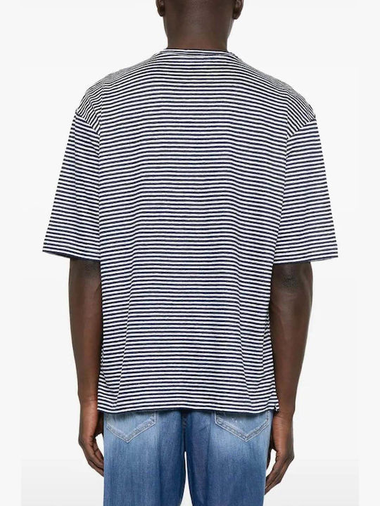 Dsquared2 T-shirt White - Blue