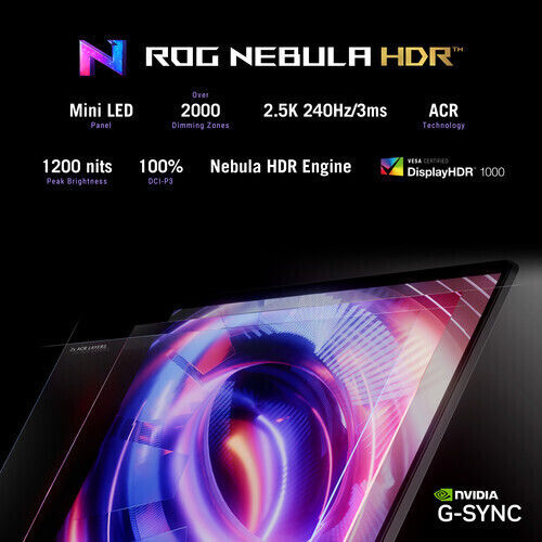 Asus Strix SCAR 18 G835LX-XS97 18" QHD+ 240Hz (Ultra 9-275HX/32GB/2.0TB SSD/W11 Pro) (US Keyboard)