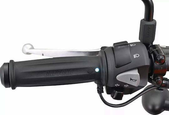 Daytona Motorcycle Handlebars in Black color