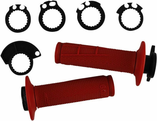 ProGrip Χειρολαβές Μοτοσυκλέτας σε Κόκκινο χρώμα