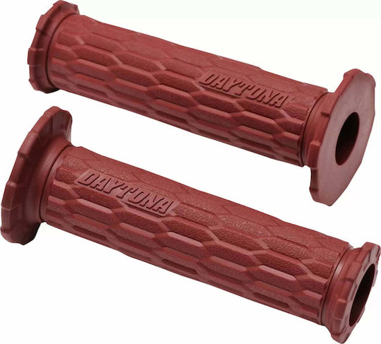 Daytona Handlebar Counterweights in Red color