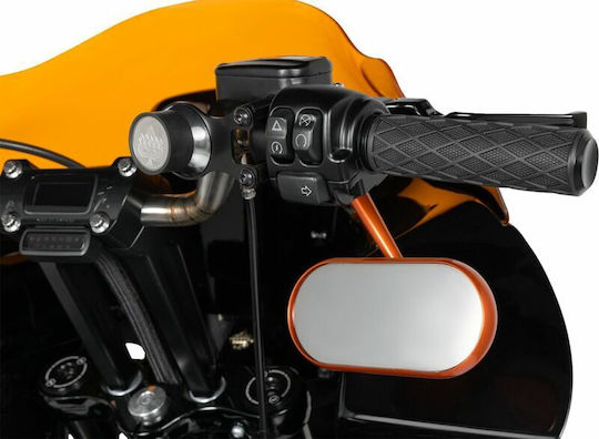 Arlen Ness Motorcycle Handlebars in Black color