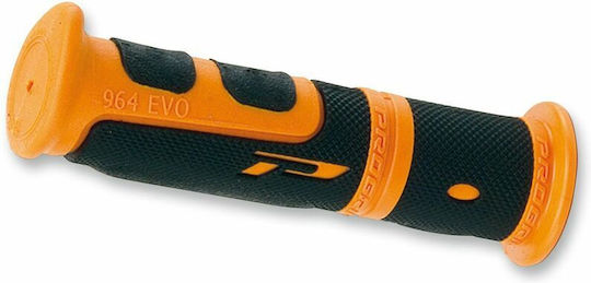 ProGrip Motorcycle Grips in Orange Colour