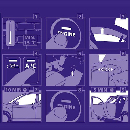 Wynn's Airco Pure Spray zur Autoklimaanlagenreinigung 150ml