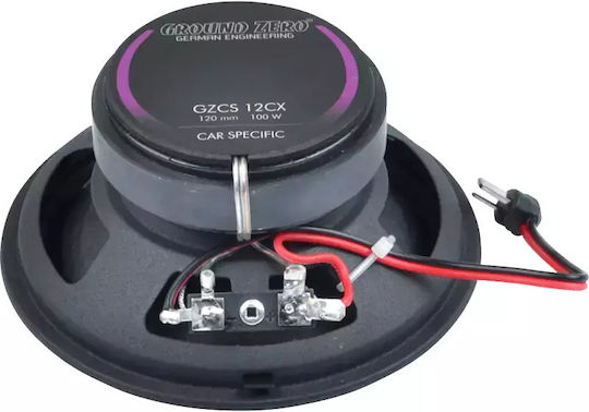 Ground Zero Комплект Автомобилни Високоговорители GZCS 12CX 4.5" с 60W RMS (2 път)