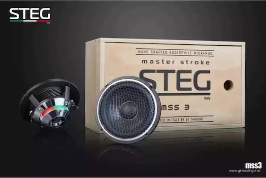 Steg Car Speaker Set MSS 3 with 70W RMS (Midrange)