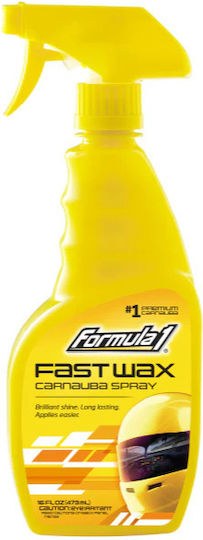 Formula1 Carnauba Fast Auto-Karosserie-Schutzkerzen Spray 473ml