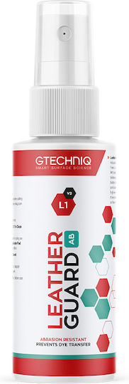 GTECHNIQ L1AB 0.1 Flüssigkeit Schutz Reinigung und Glänzen für Lederteile des Autos 100ml