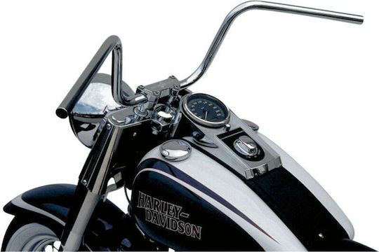 TRW Handlebar Apehanger for Harley-Davidson 82-22 10 Inch Rise 1 Inch Chrome ABE Approved