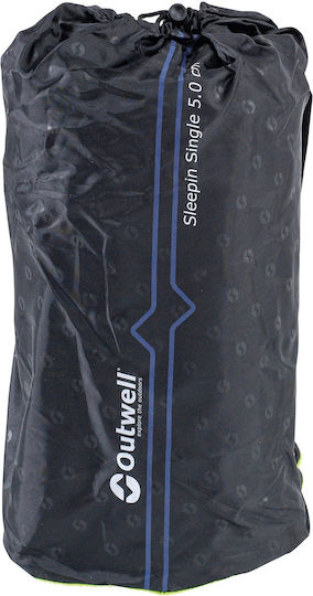 Outwell Self-Inflating Single Camping Sleeping Mat Thickness 5cm in Black color