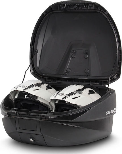 Shad SH59X Expandable Μπαγκαζιέρα Μοτοσυκλέτας 59lt Ασημί