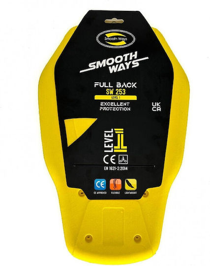 Nordcode Motorcycle Back Protector Yellow