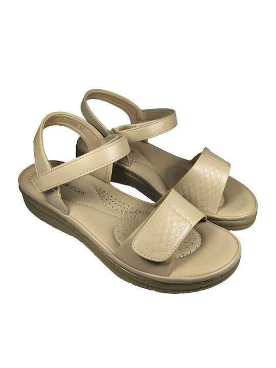 Sandale Casual Damă Anatomice Bej