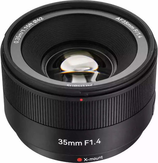 7artisans Crop Camera Lens 35mm f/1.4 for Fujifilm X Mount Black