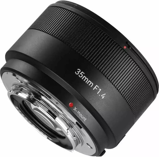 7artisans Crop Camera Lens 35mm f/1.4 for Fujifilm X Mount Black
