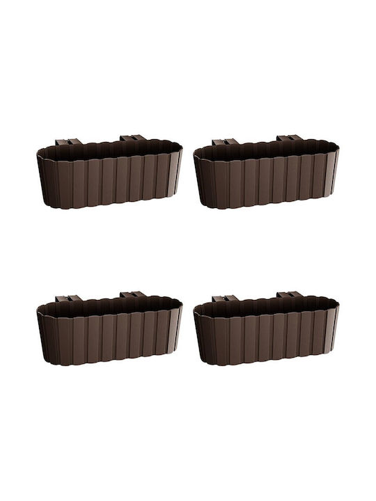 Set 4 Töpfe Kunststoff
