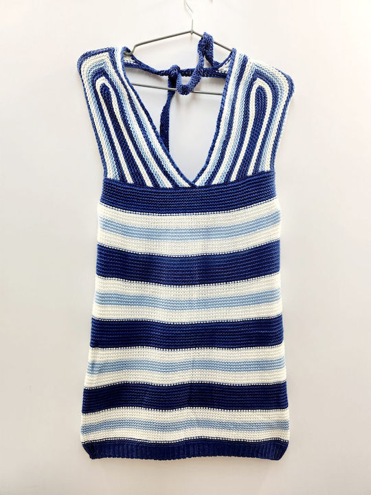 Women's Orange Short Beach Dress