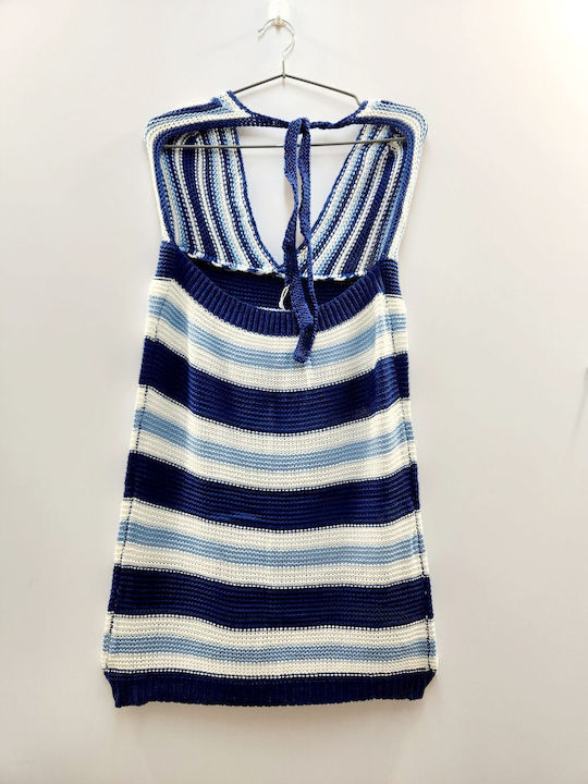 Women's Orange Short Beach Dress