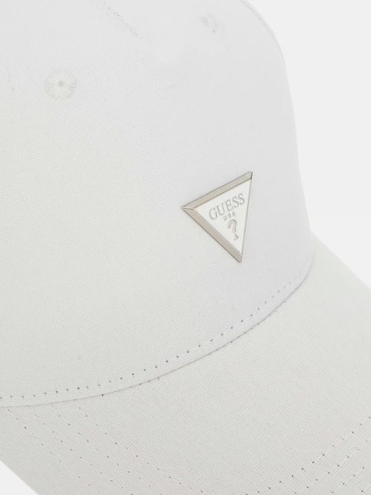 Guess London Unisex Καπέλο Am9521pol01-whi Λευκό Guess London Unisex Καπέλο Am9521pol01-whi Λευκό