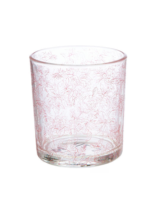 ArteLibre Rose Комплект Стъклени Кандилници ArteLibre Rose Комплект Стъклени Кандилници