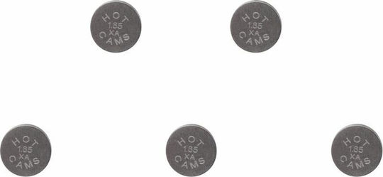 Hot Cams Valve Shims Diam.7.48mm Thickness:1.65mm 5pk748165 Yamaha Yz 250 F 01-13 Honda Crf 250 R 04-15 5pcs