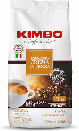 Kimbo Cafea Espresso Arabica Crema Intensa Boabe Mediu 1kg