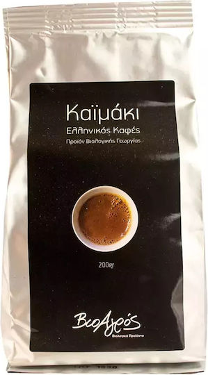 Βιο Αγρός Ελληνικός Καφές Καϊμάκι Αλεσμένος Μέτρια 200gr