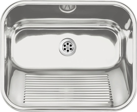 Deante ZYK_0100 Υποκαθήμενος Inox Μ45xΠ55cm Γκρι