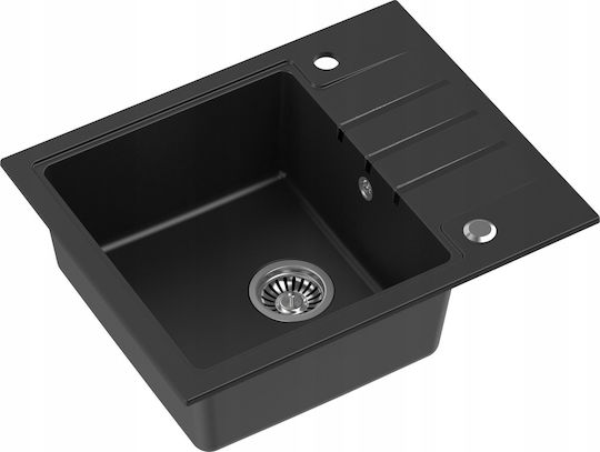 Steiner HCQP6250CZK Ένθετος από Συνθετικό Γρανίτη Μ62xΠ50cm Μαύρος