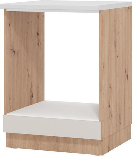 Belfort D60 Ur Ντουλάπι Κάτω Φούρνου Artisan Oak / Cashmere 60x60x81εκ.