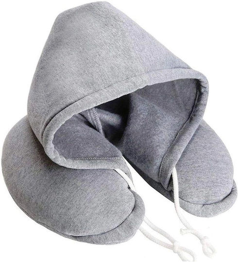 Μαξιλαράκι Ταξιδίου Memory Foam Γκρι
