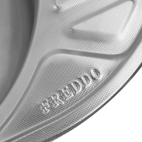 Freddo Ένθετος Δεξιός Inox με Μπαταρία Μ59xΠ45cm Γκρι Freddo Ένθετος Δεξιός Inox με Μπαταρία Μ59xΠ45cm Γκρι