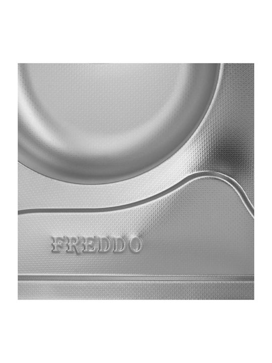 Freddo Ένθετος Νεροχύτης Inox Μ78xΠ49cm Γκρι