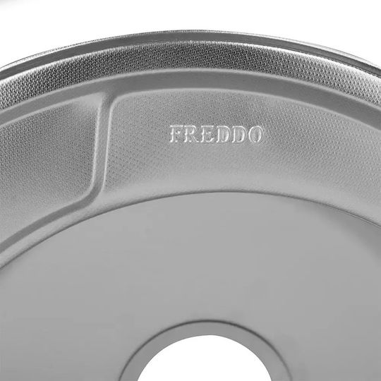 Freddo Sn9000 Ένθετος Νεροχύτης Inox Μ49xΠ49cm Γκρι