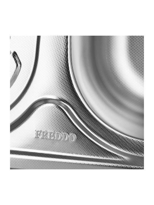 Freddo Ένθετος Νεροχύτης Δεξιός Inox Μ43.5xΠ76cm Γκρι