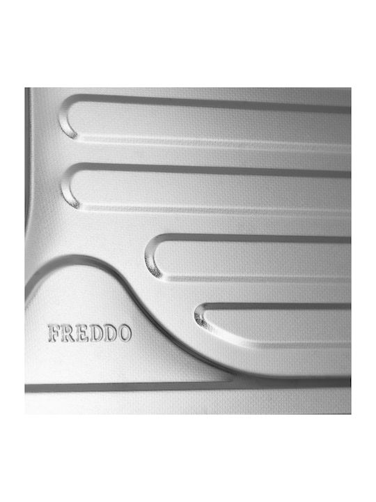 Freddo Ένθετος Νεροχύτης Δεξιός Inox Μ78xΠ43.5cm Γκρι
